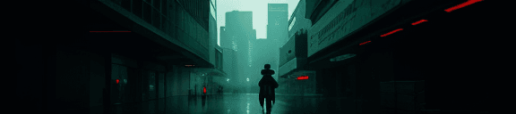 AI generated: Create a captivating cover image depicting a lone figure walking away, portraying a sense of mystery...