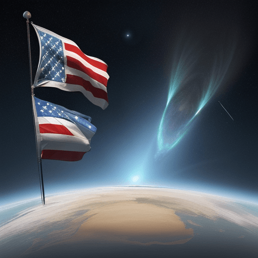 AI generated: Flag of the Celestia Empire:

The flag of the Celestia Empire is a reflection of the empire's rich h...
