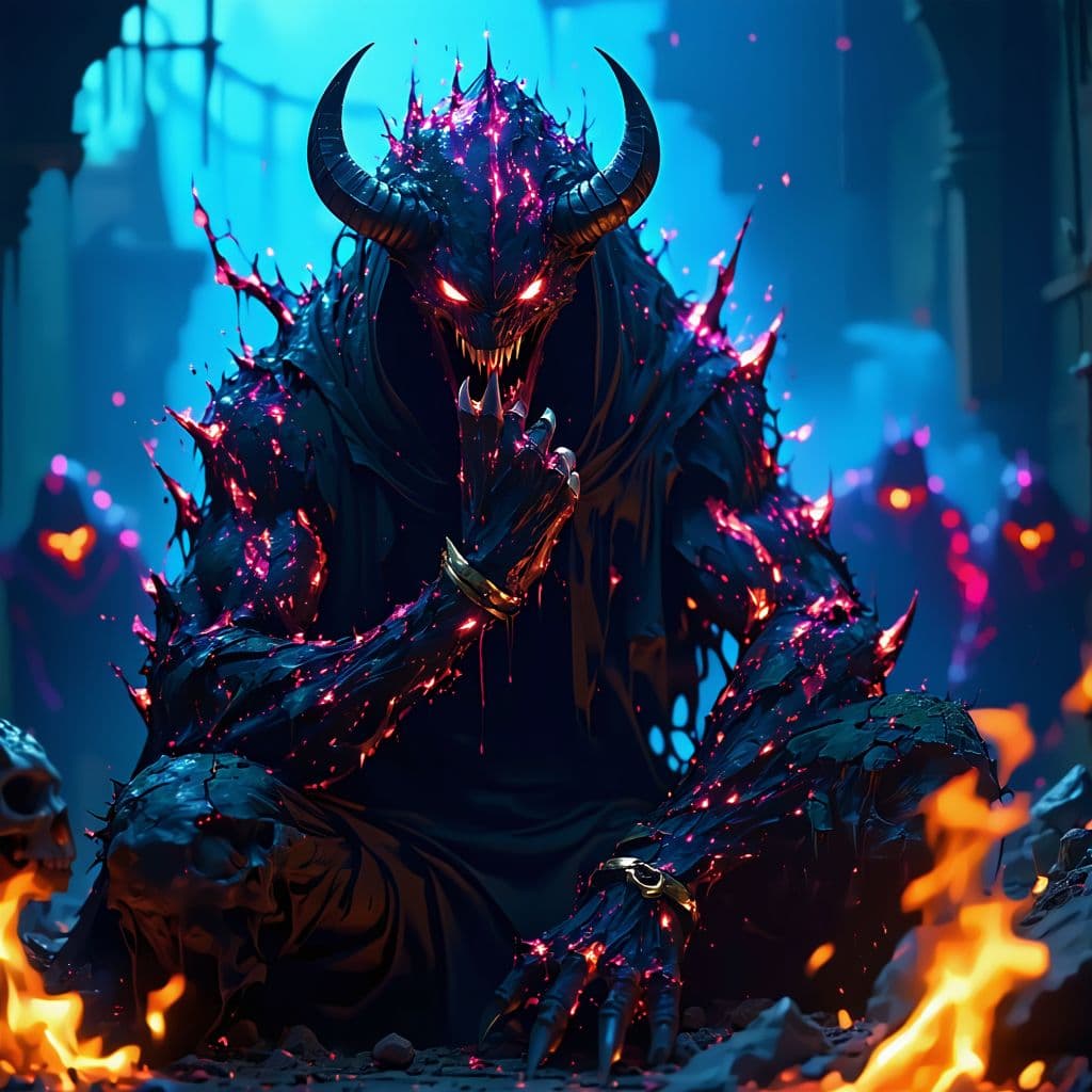 AI generated: mister beast, ksi, ricegum, in hell, suffering