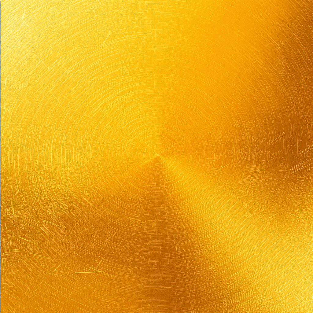 AI generated: BRUSHED GLOWING GOLD PATTERN
REFLECTION
