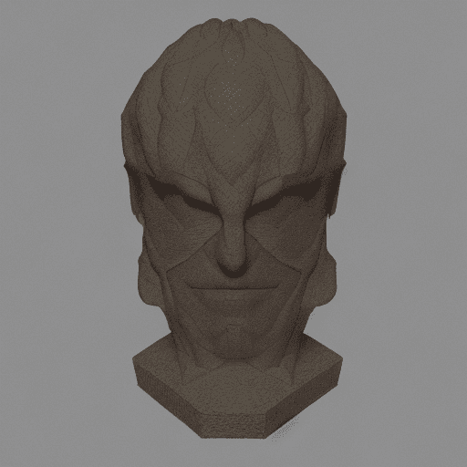 AI generated: phoenix head,  render, 8k