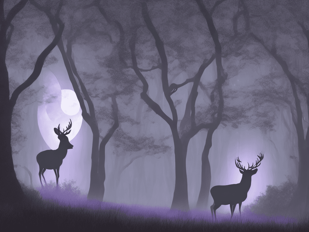 AI generated: Envision a tranquil, mystical forest at dusk. A hidden portal to a realm of forgotten myths awaits. ...