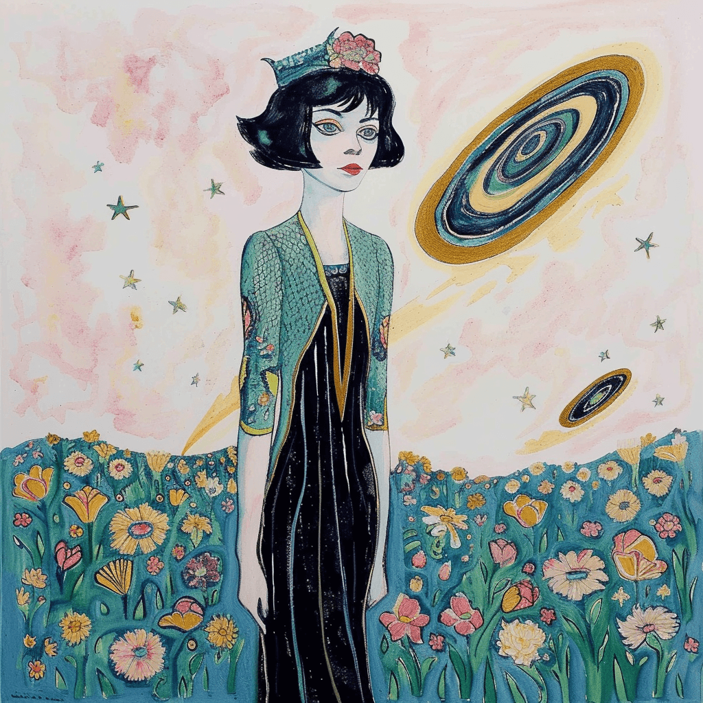 AI generated: She came from Planet, Claire I knew she came from there, She drove a Plymouth Satellite, Faster than...