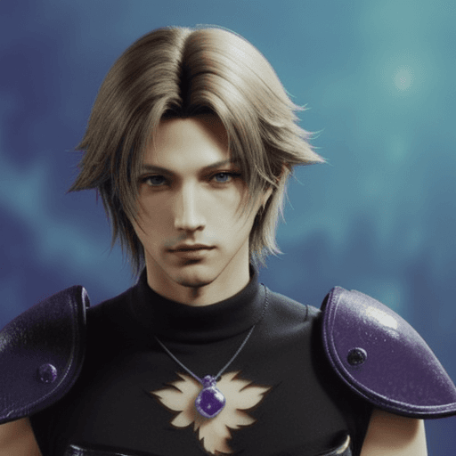 AI generated: Seymour from Final Fantasy 10
