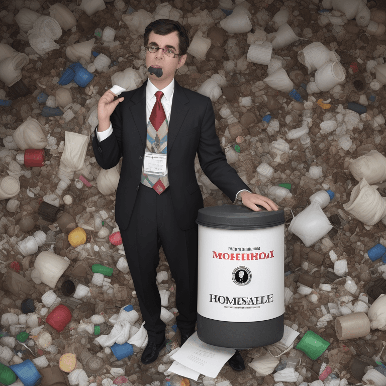 AI generated: A pompous misguided Human Resources idiot who forces the DEI agenda down the throat of all employees...