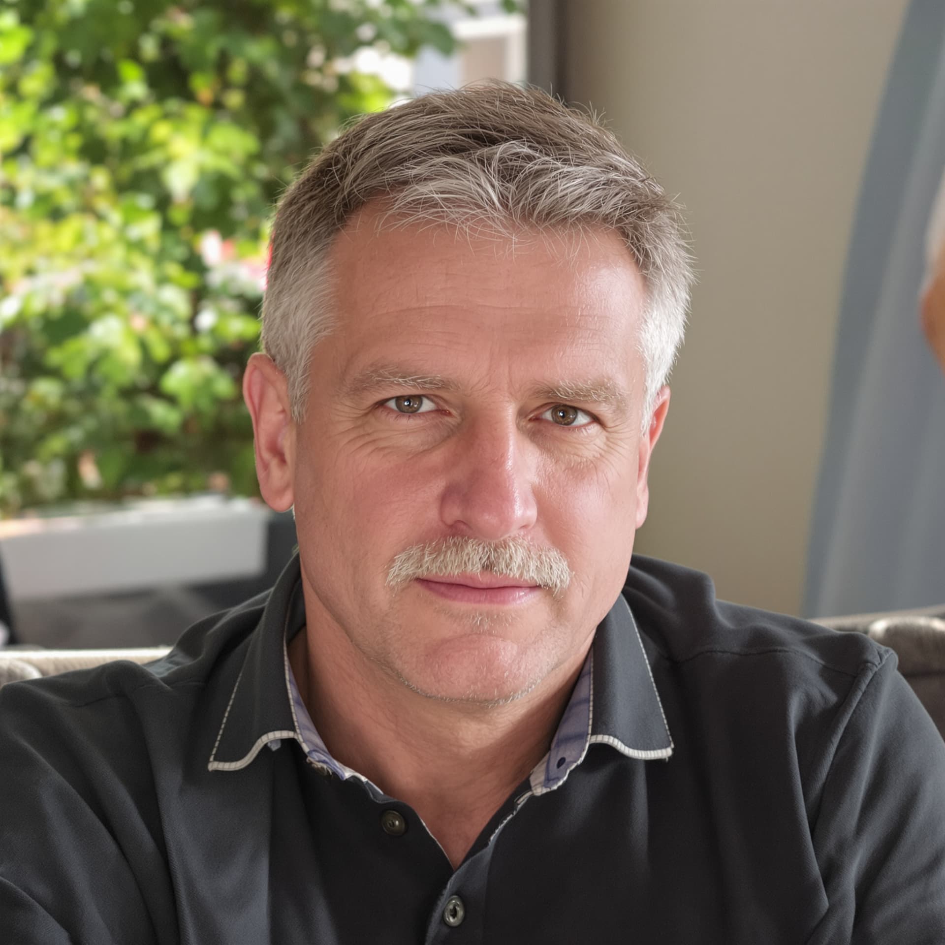 AI generated: A Serbian man, around 30 years old, apparently relaxed, full hd, 8K