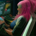 AI generated: amazingly detailed, masterpiece, ultra hd, full shot, dynamic angle, beautiful girl, computer gamer,...
