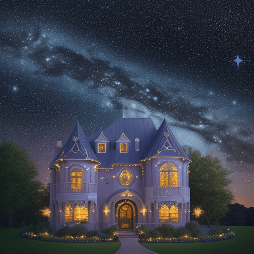 AI generated:  High resolution starry sky design, brilliant starry sky, very bright night sky with a visible new s...