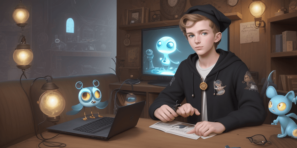 AI generated: Once upon a time, in a cozy little town, there lived a 20 years old man Max. Max  dream he is in the...