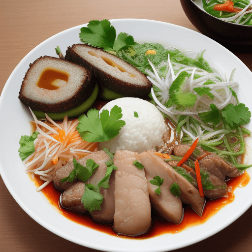 AI generated: Imagine a vietnamese and brazillian cuisine