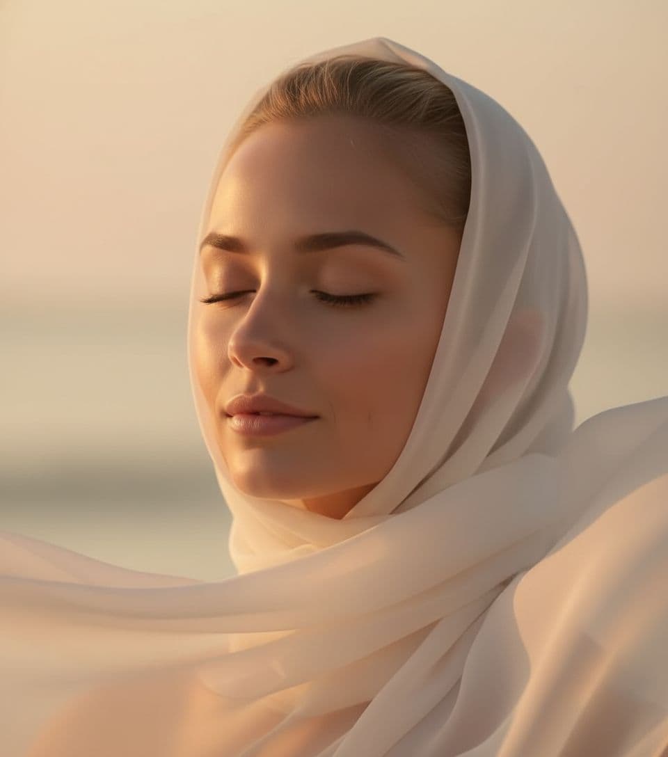 AI generated: "Original: "Image is high resolution close-up portrait photograph. Featuring a beautiful stylish lit...