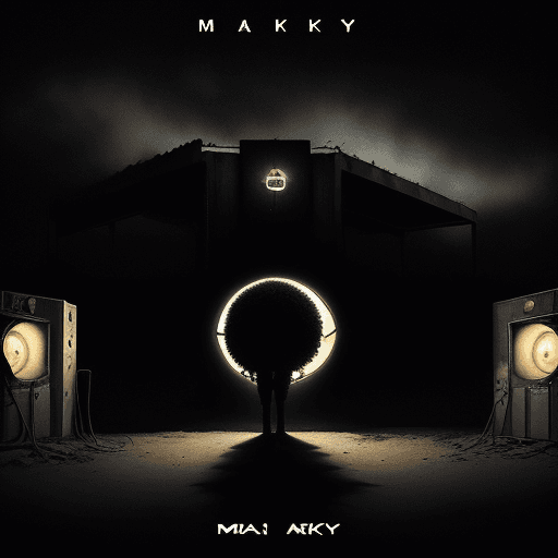 AI generated: Create a cover for the music album African Afrobeats artist , Ma’aky, and afro album. The album shou...