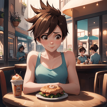 Sitting Across From - Concept - Image 1