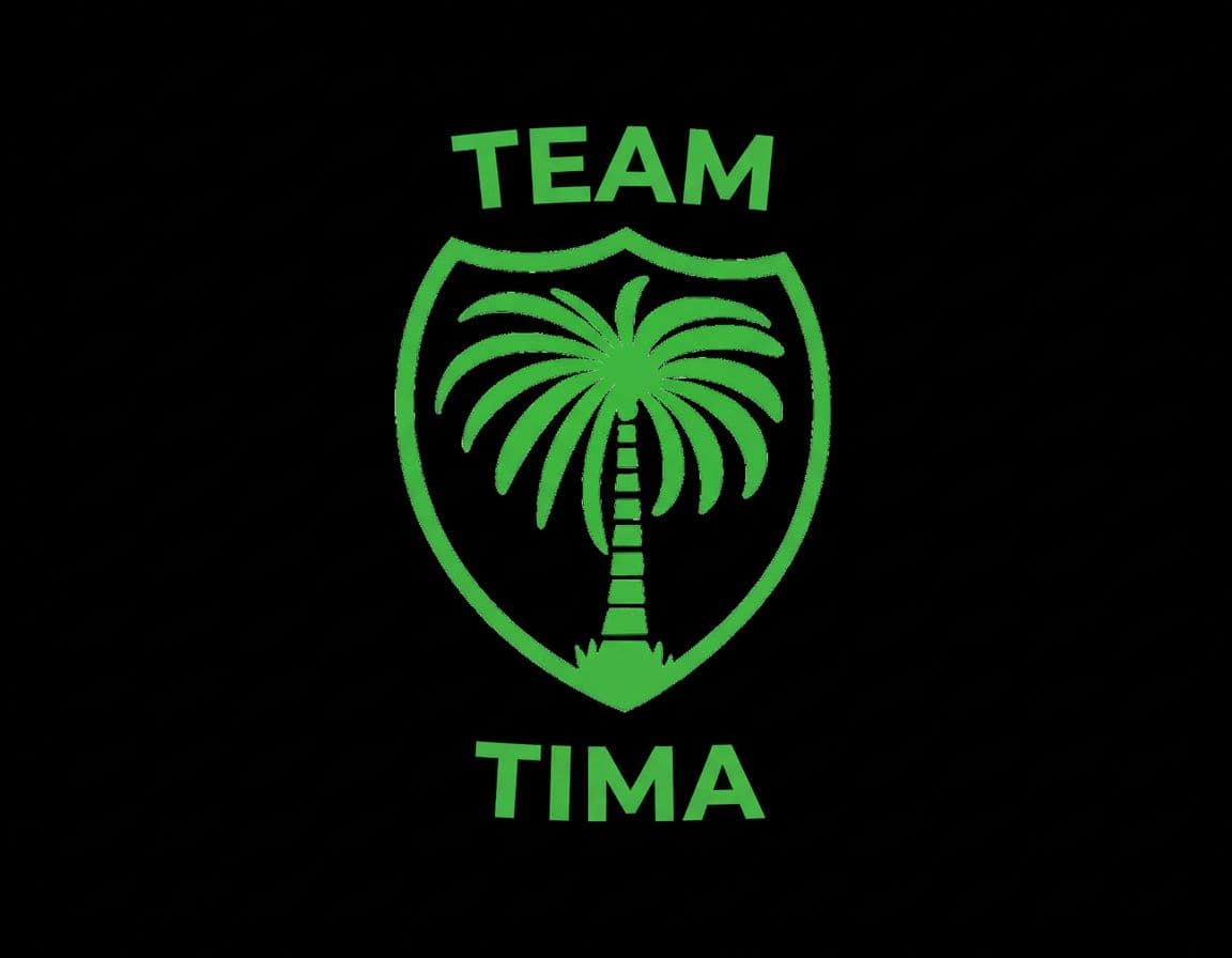 AI generated: Create a logo the incorporates " team tima "