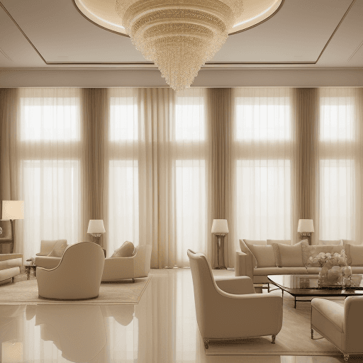AI generated: 
As you step into the luxurious living room of our hotel, you're greeted by a symphony of natural li...