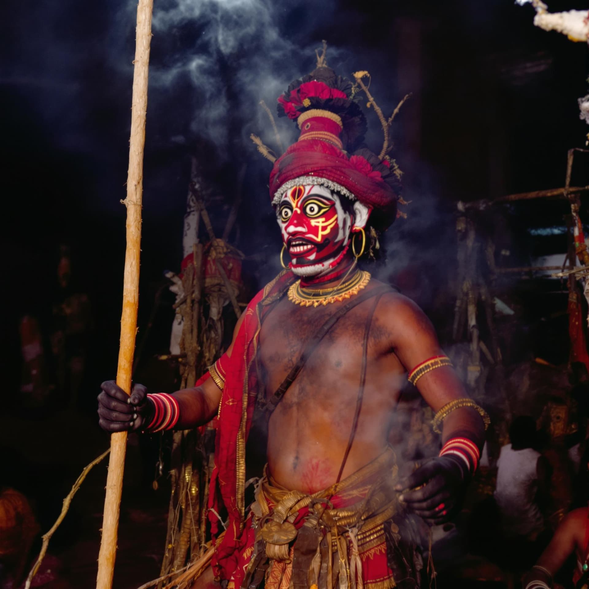 AI generated: theyyam