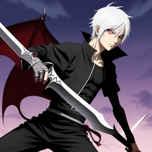 AI generated: demon boy
anime , postura con espada a ataque