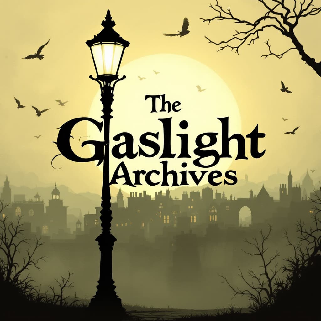 AI generated: Make a YouTube logo called The Gaslight Archives

Give it a Victorian comic feel using Streetlamps a...