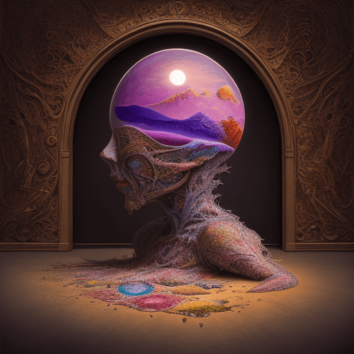 AI generated: art from beyond, highly detailed, rich colors, surrealism photography 