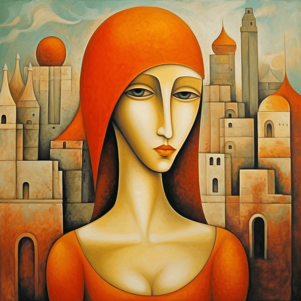AI generated: woman 1986