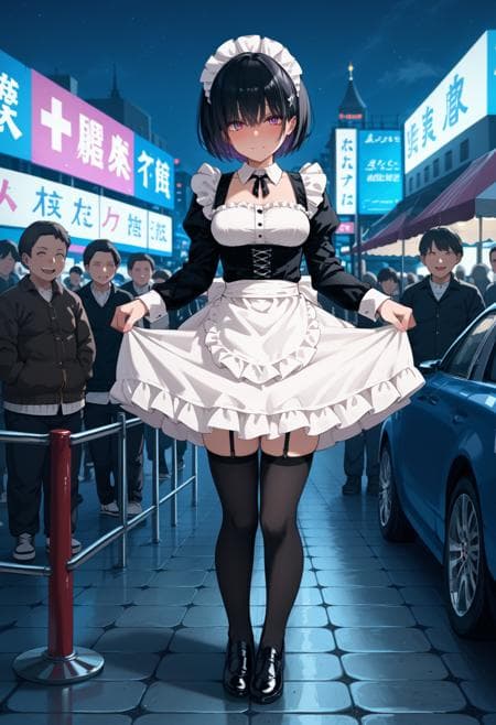 黒髪ショートちゃん (kemuri haku)