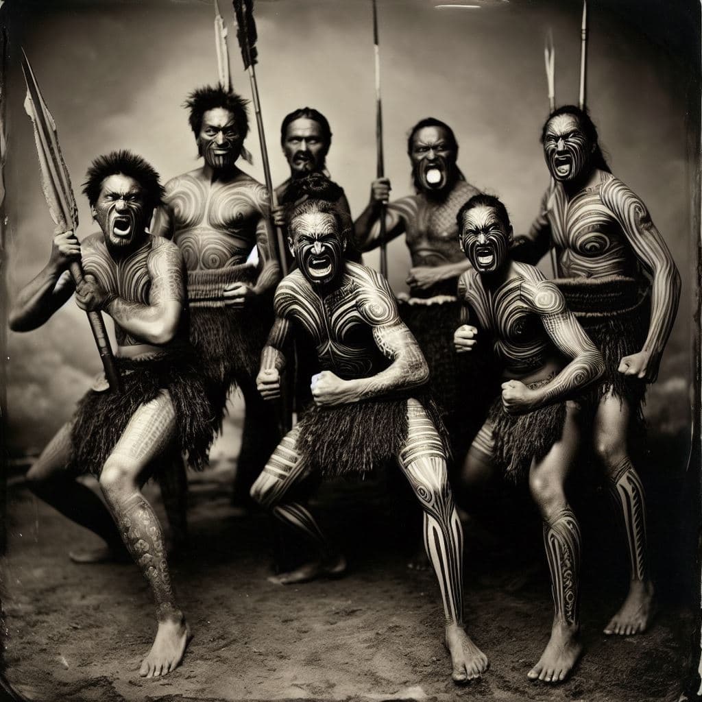 Haka-Dancers
