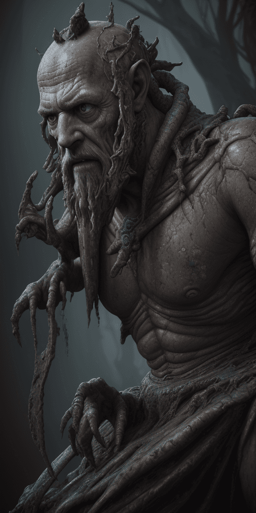AI generated: hyper realism, highly detailed oil painting of the last resting ancient of days, hyper realistic, ex...