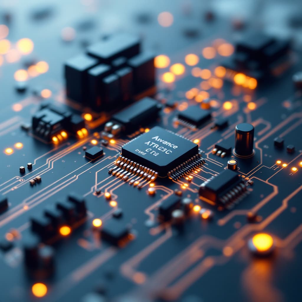 AI generated: avancered electronic circuits