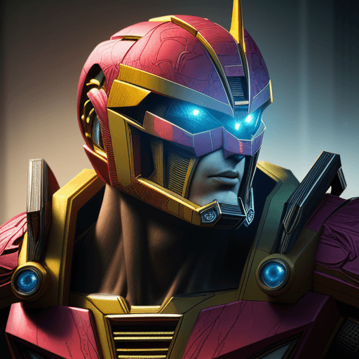 AI generated: power rangers style transformers,best quality,masterpiece,ultra realistic artstation style,extraordi...