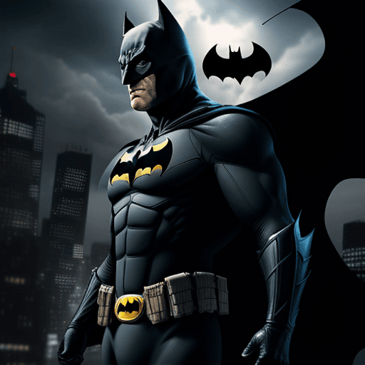 AI generated:  batman fly  ,4 k ultra hd