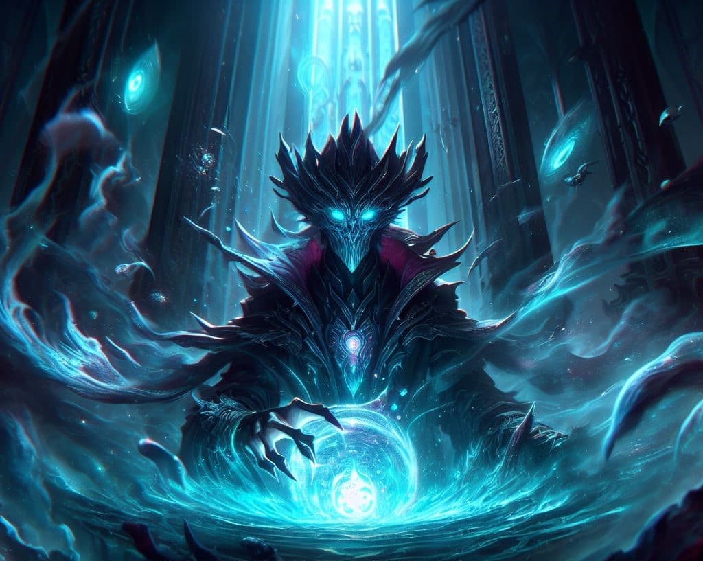 AI generated: Dive into the mysterious void with Malzahar, featuring an original skin that redefines his appearanc...