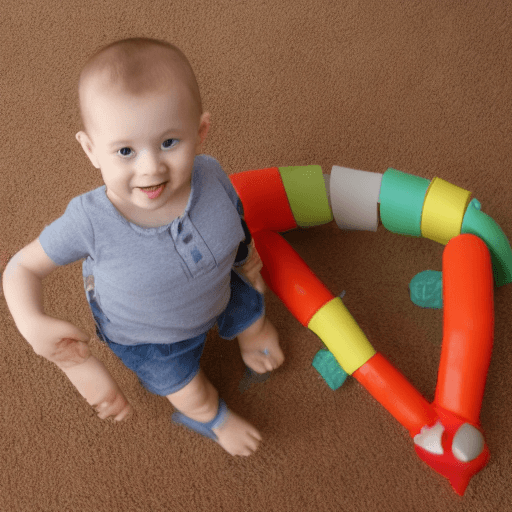 AI generated: toddler