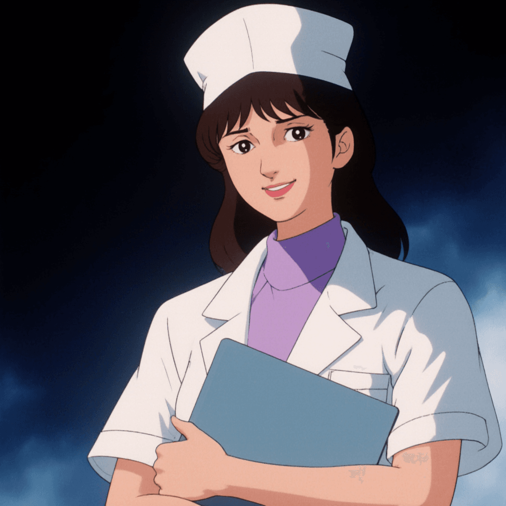 Junko (Nurse) "Uomo Tigre" character from (manga series) F1D