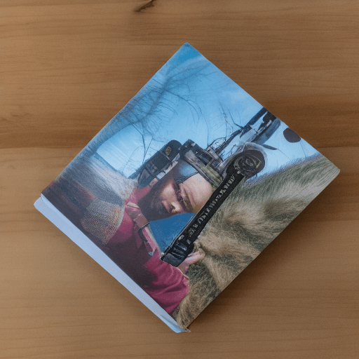 AI generated: notebook with Andrew Tate's photo
