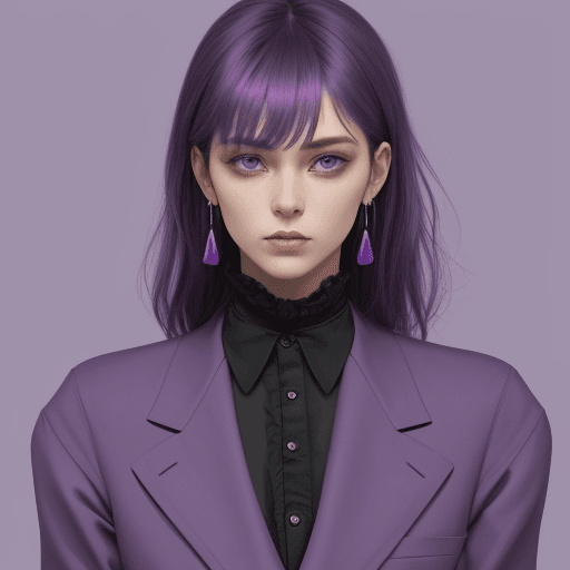AI generated: Purple mood
