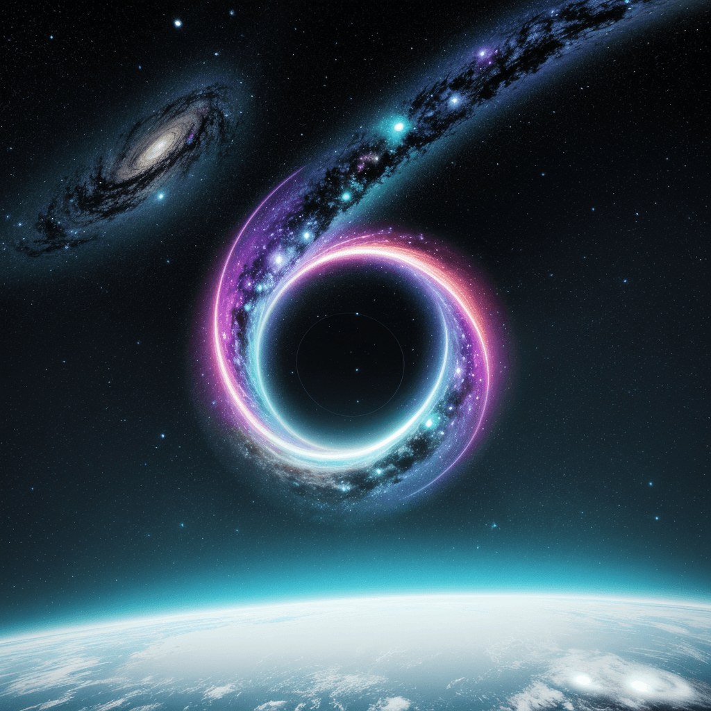 AI generated: A depiction of infinity