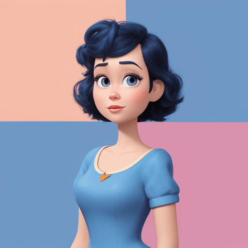 AI generated: create disney pixar person with my profile photo
