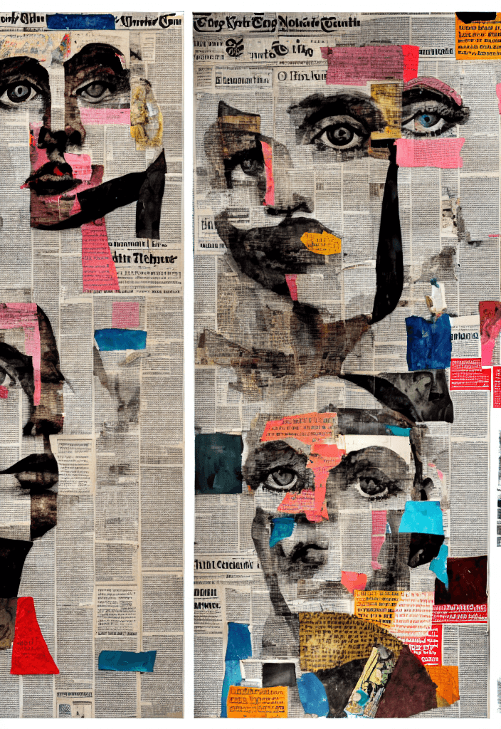 AI generated: expressive gouache and ink illustration, editorial illustration! content for political opinion artic...