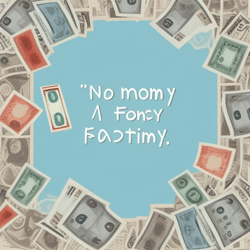 AI generated: No money, no fun