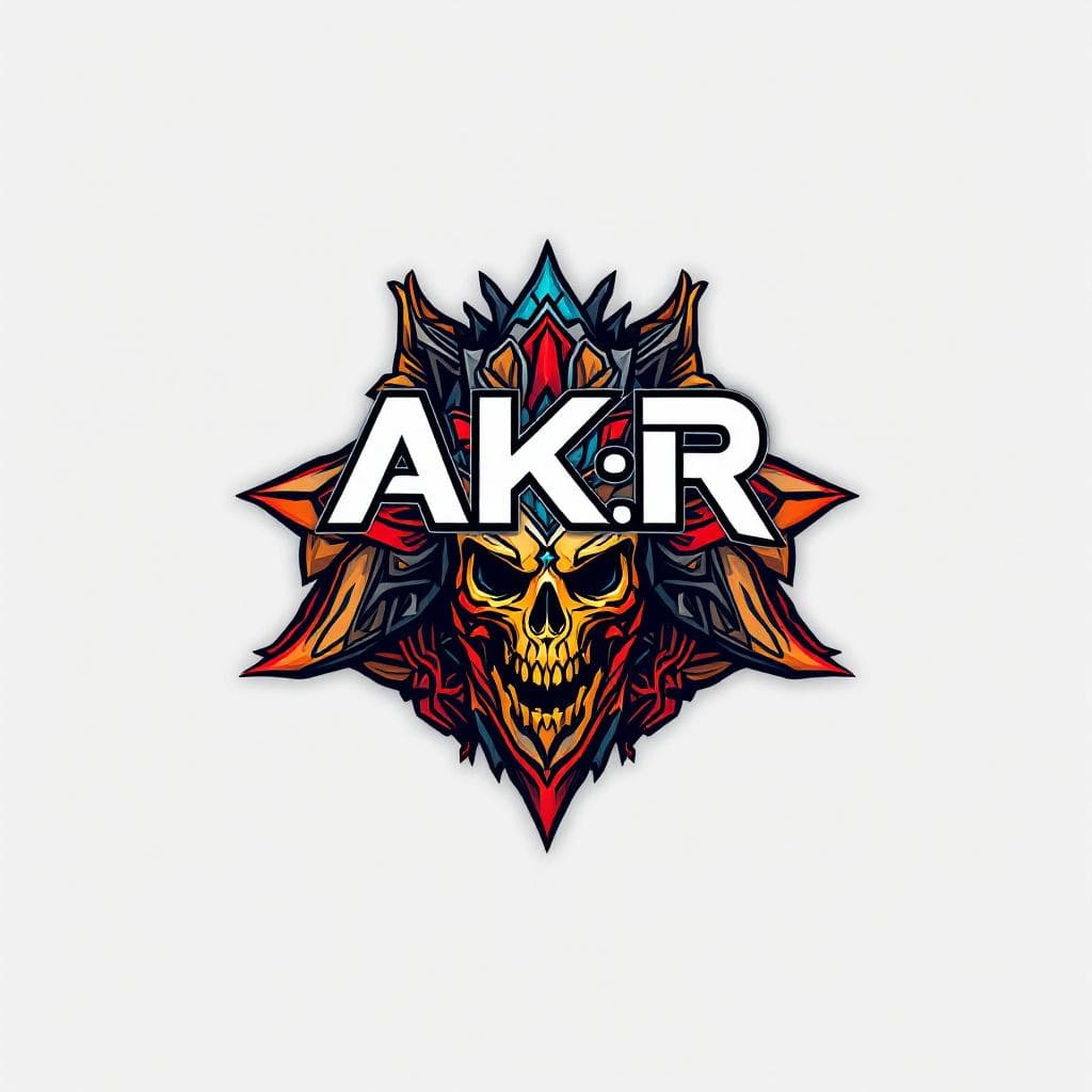 AI generated: Logo for AKR AI-@rt