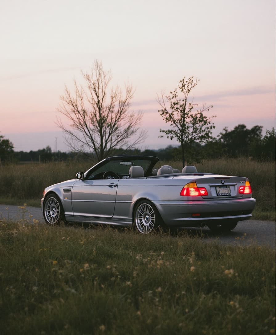 AI generated: bmw e39 convertible