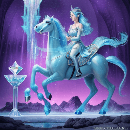 AI generated: Embark on a delightful escapade to the Crystal Empire, a place of wonder and enchantment. Imagine a ...
