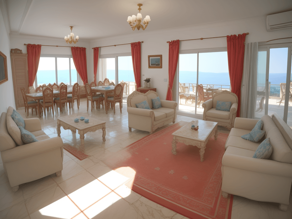 AI generated: House sits sitters in from didim