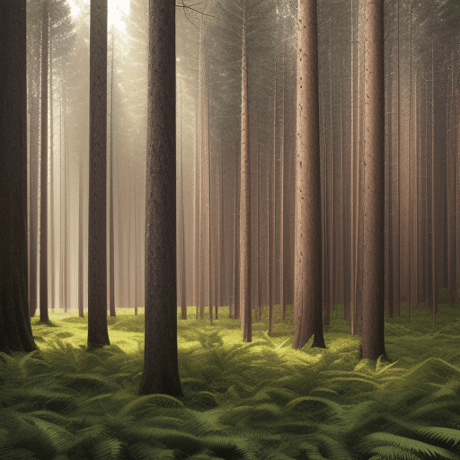 AI generated: large brandent content forest --style raw --v 6.0