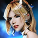 AI generated: Bowsette in the style of Akihiko Yoshida , sharp teeth, beautiful, smooth skin, blue eyes, blonde ha...