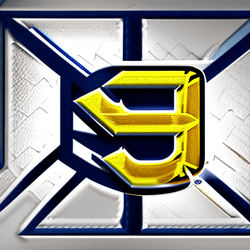 AI generated: Swedish hockey team Rögle BK, logo, high quality, 3d, fire, futuristic, metal