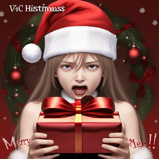 AI generated: special Christmas present from hell --v 4