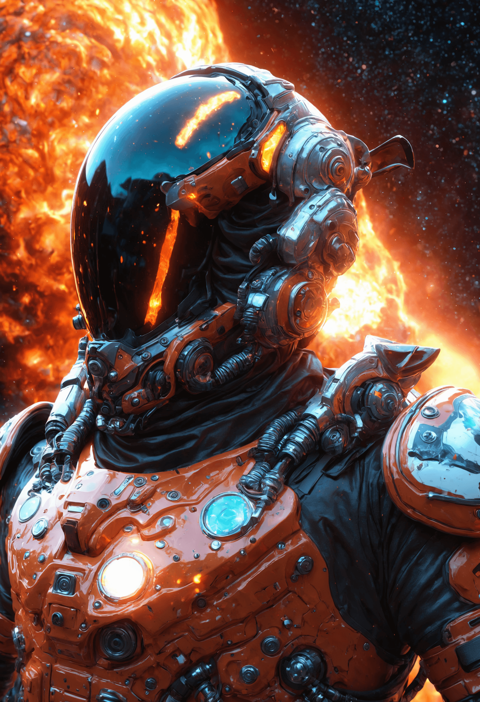 AI generated: cinematic film still professional 3d model anime artwork concept art a masterpiece oil painting, com...