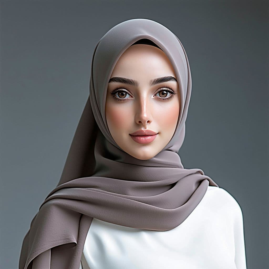 AI generated: a nude hijab