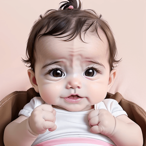 AI generated: crea la imagen perfecta para el babero de un bebe